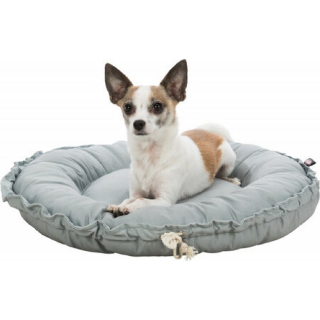 Trixie 2 σε 1, το κρεβάτι & μαξιλάρι felia για μικρά σκυλιά στρογγυλό γκρι