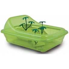 Ischia Χελωνιέρα large πράσινο 56cmx39cm