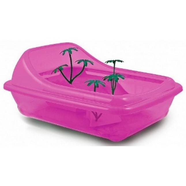 Ischia Χελωνιέρα large ροζ 56cmx39cm Ischia Χελωνιέρα large ροζ 56cmx39cm