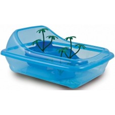 Ischia Χελωνιέρα large μπλε 56cmx39cm