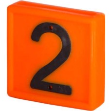Kerbl νούμερο μαρκαρίσματος πορτοκαλί 2