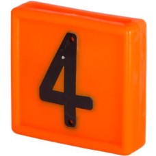 Kerbl νούμερο μαρκαρίσματος πορτοκαλί 4
