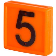 Kerbl νούμερο μαρκαρίσματος πορτοκαλί 5