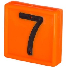 Kerbl νούμερο μαρκαρίσματος πορτοκαλί 7