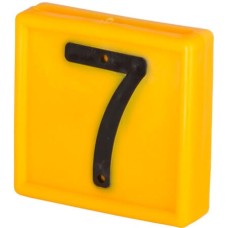 Kerbl νούμερο μαρκαρίσματος κίτρινο 7