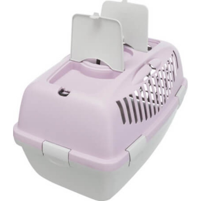 Trixie κλουβί μεταφ. capri 2 xs-s 37x34x55cm γκρι/γκρι αν. Trixie κλουβί μεταφ. capri 2 xs-s 37x34x55cm γκρι/γκρι αν.