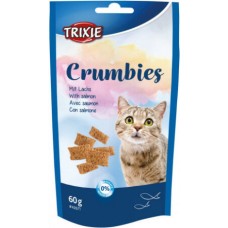 Trixie λιχουδιά crumbies με σολομό & ταυρίνη παρέχουν υψηλή θρεπτική ποιότητα