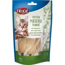Trixie λιχουδιά premio chicken matatabi tenders είναι ένα καλό συμπλήρωμα στη διατροφή της γάτας σας