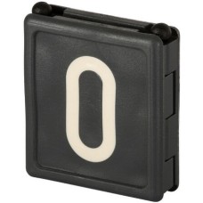 Kerbl νούμερα κολάρου DUO, no. 0 - μαύρο, 6 pcs/pack Kerbl νούμερα κολάρου DUO, no. 0 - μαύρο, 6 pcs/pack
