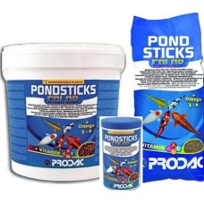 Prodac pond sticks color για μεσαία και μεγάλα ψάρια λίμνης