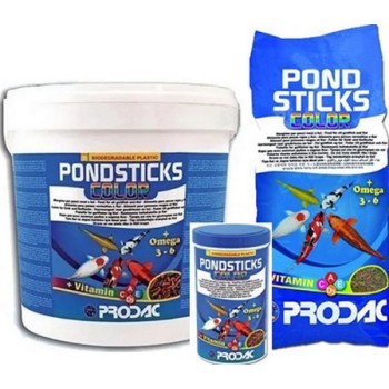 Prodac pond sticks color για μεσαία και μεγάλα ψάρια λίμνης Prodac pond sticks color για μεσαία και μεγάλα ψάρια λίμνης