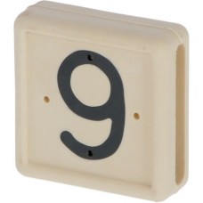 Kerbl αριθμός ζώνης ποδιού,No. 9 - άσπρο, 10 τεμ Kerbl αριθμός ζώνης ποδιού,No. 9 - άσπρο, 10 τεμ