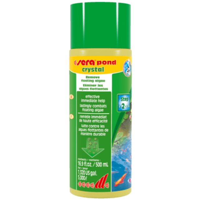 Sera pond crystal NEU,καταπολεμά την αιωρούμενη άλγη 500ml Sera pond crystal NEU,καταπολεμά την αιωρούμενη άλγη 500ml
