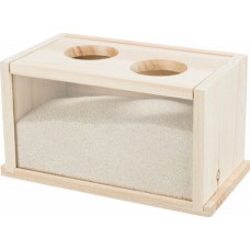 Trixie μπανιέρα άμμου για χάμστερ/ποντίκια για τη φροντίδα των νυχιών και του σώματος