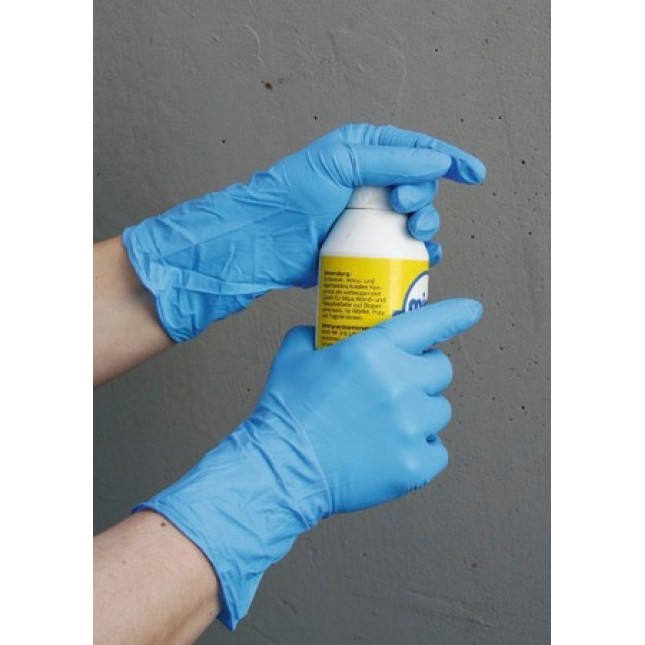 Keron γάντια νιτριλίου 5.5mil, 240 mm, 100 τεμάχια, ασφαλή για τρόφιμα