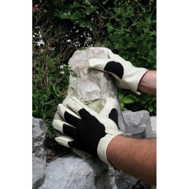 Keron γάντια Graphix μαλακά, ανθεκτικά αλλά από ελαστικό δέρμα αγελάδας