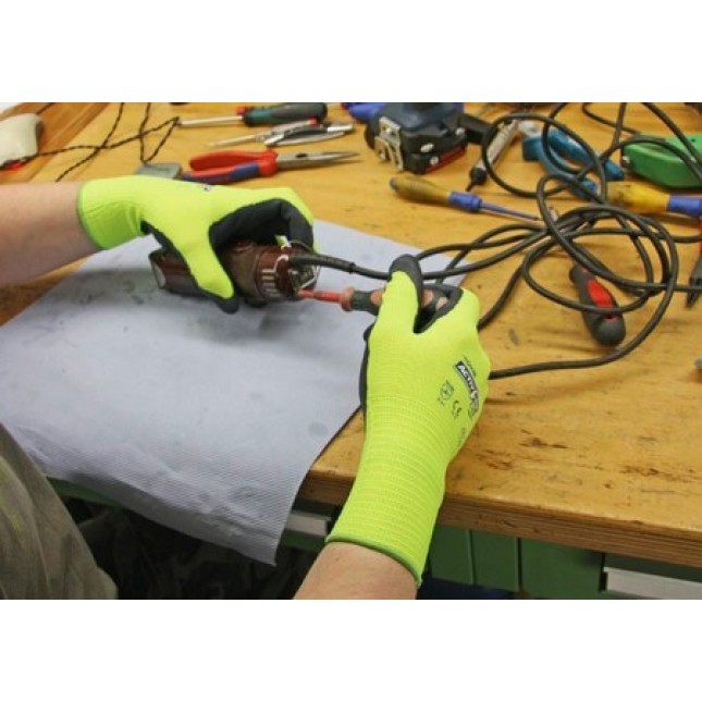 Keron γάντια Activ Grip Lite από πολυεστέρα με επίστρωση απο λατέξ