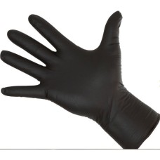 Keron γάντια νιτριλίου για όλες τις χρήσεις μαύρα, size XL