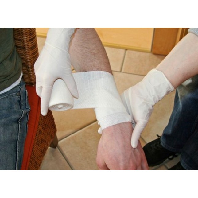 Kerbl γάντια μιας χρήσεως Latex, 100 τμχ, με ελαφριά πούδρα