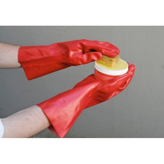 Keron προστατευτικά γάντια PVC Protecton, καφέ-κόκκινο, Size 10/XL Keron προστατευτικά γάντια PVC Protecton, καφέ-κόκκινο, Size 10/XL