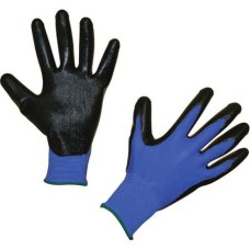 Keron λεπτά γάντια Nytec, μπλε-μαύρο, ανθεκτικά στο σχίσιμο