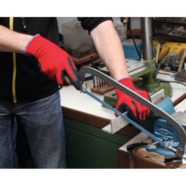 Keron γάντια SmoothGrip με μαλακή επίστρωση αφρού λατέξ