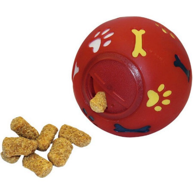 Kerbl dog snack ball o 11cm, red Kerbl dog snack ball o 11cm, red