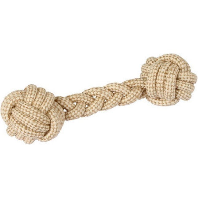 Kerbl jute dumbbell xl 12x40 cm /cotton Kerbl jute dumbbell xl 12x40 cm /cotton