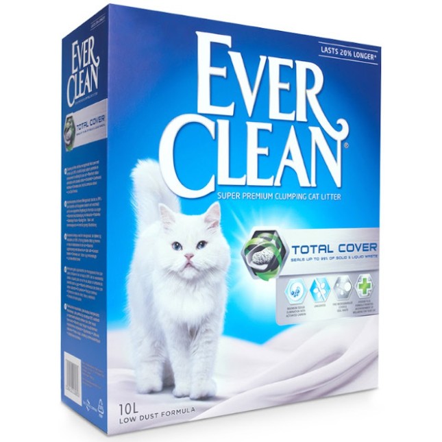 Everclean total cover άμμος υγιεινής χωρίς άρωμα Everclean total cover άμμος υγιεινής χωρίς άρωμα