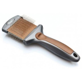 Oster Premium Βούρτσα διπλής όψης, εύκαμπτη, με σύρμα λεπτό-κυρτό & ευθύ Oster Premium Βούρτσα διπλής όψης, εύκαμπτη, με σύρμα λεπτό-κυρτό & ευθύ