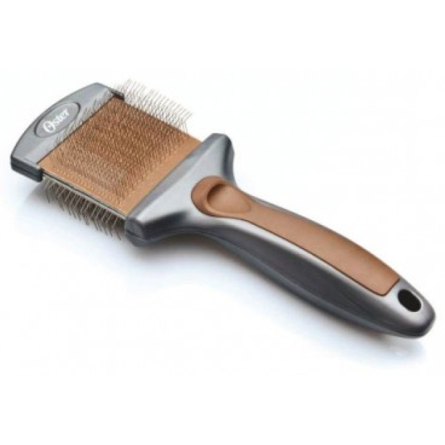Oster Premium Βούρτσα διπλής όψης, εύκαμπτη, με σύρμα λεπτό-κυρτό & ευθύ Oster Premium Βούρτσα διπλής όψης, εύκαμπτη, με σύρμα λεπτό-κυρτό & ευθύ