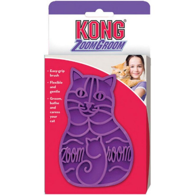 Kong βούρτσα cat περιποιήσεις zoomgroom