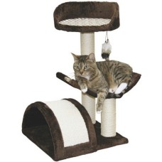 Kerbl cat tree safari dark brown, 38x38x60cm