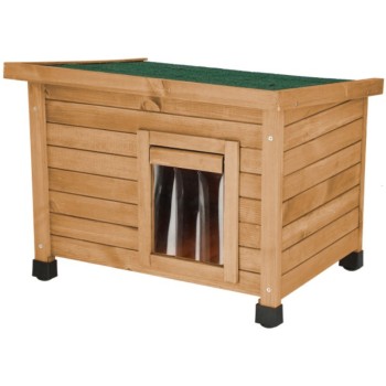 Kerbl Σπίτι Rustica καφέ-πράσινο 57x45x43cm Kerbl Σπίτι Rustica καφέ-πράσινο 57x45x43cm