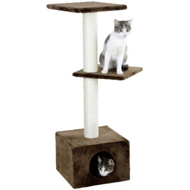 Kerbl cat tree venus, 37x37x109cm brown Kerbl cat tree venus, 37x37x109cm brown