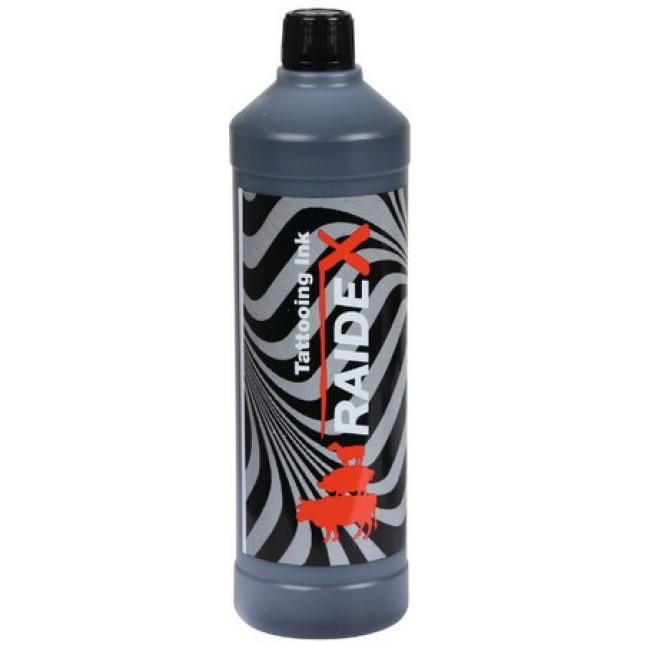 RaideX υγρό για τατουάζ μαύρο 500 ml RaideX υγρό για τατουάζ μαύρο 500 ml