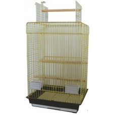 Κλουβί παπαγάλου με άνοιγμα χρυσό 52x41,5x78,5cm Κλουβί παπαγάλου με άνοιγμα χρυσό 52x41,5x78,5cm