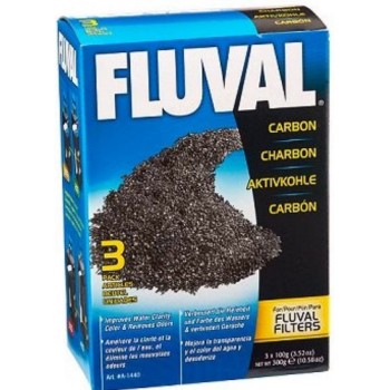 Hagen Ενεργός άνθρακας fluval 3x100 gr