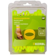 Kerbl λουράκι ποδιού με Velcro, 36cm μήκος, κίτρινο, 10τεμ Kerbl λουράκι ποδιού με Velcro, 36cm μήκος, κίτρινο, 10τεμ