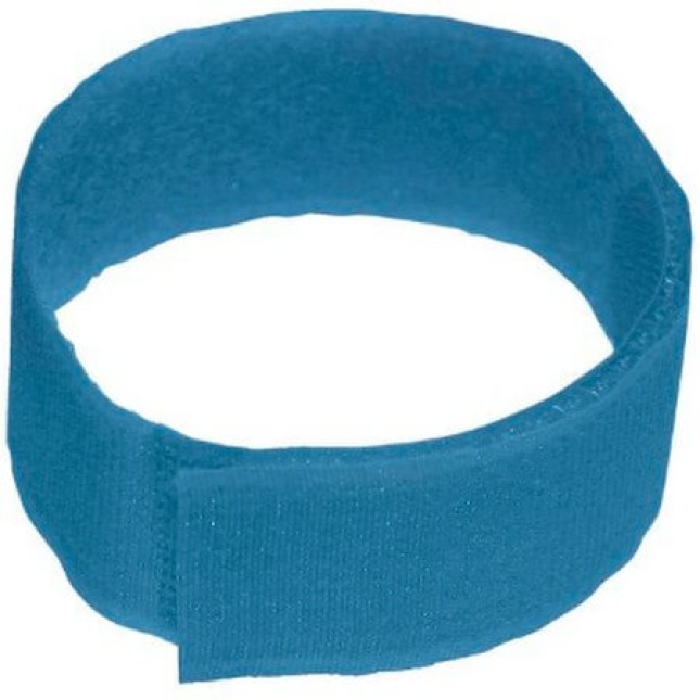 Kerbl λουράκι ποδιού με Velcro, 36cm μήκος, μπλε, 10τεμ