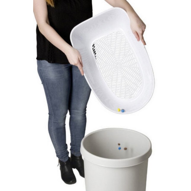 Kerbl Furba Litter Box ανοιχτή τουαλέτα γάτας με πλαστική λεκάνη και σουρωτήρι Kerbl Furba Litter Box ανοιχτή τουαλέτα γάτας με πλαστική λεκάνη και σουρωτήρι