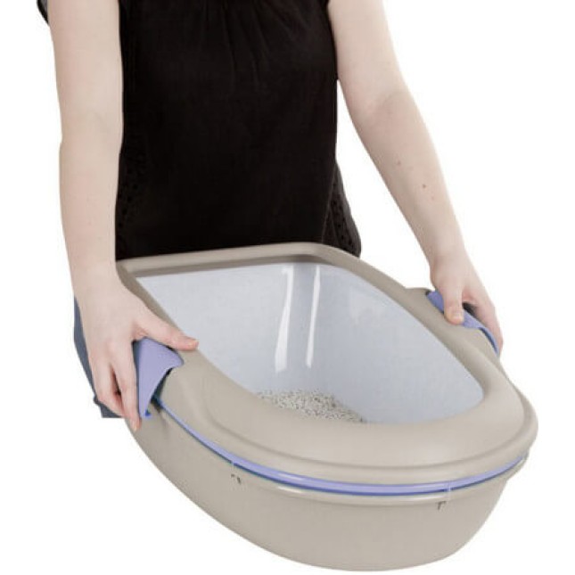 Kerbl Furba Litter Box ανοιχτή τουαλέτα γάτας με πλαστική λεκάνη και σουρωτήρι Kerbl Furba Litter Box ανοιχτή τουαλέτα γάτας με πλαστική λεκάνη και σουρωτήρι
