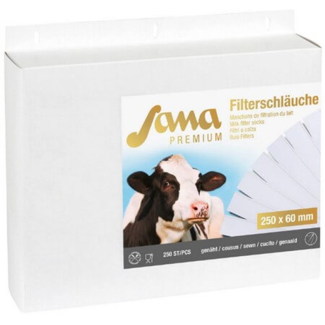 Kerbl φίλτρα γάλακτος Sana Premium 250x60mm, 250τεμ. Kerbl φίλτρα γάλακτος Sana Premium 250x60mm, 250τεμ.