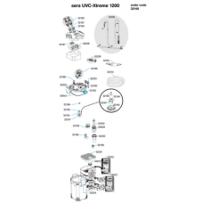 Sera UVC-Xtreme εξωτερικό φίλτρο 1200 1pcs