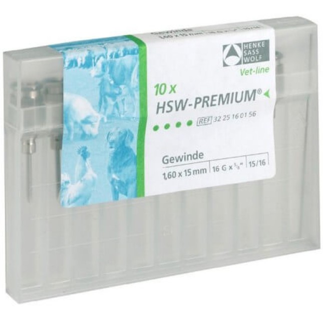 HSW-PREMIUM εξάρτημα με βελόνα, από ανοξείδωτο ατσάλι
