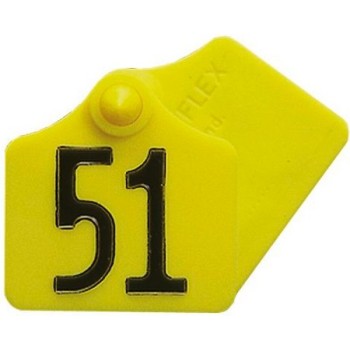 Kerbl ετικέτα  Primaflex 1, αρίθμηση δυο πλευρών, 25 τεμ/πακέτο