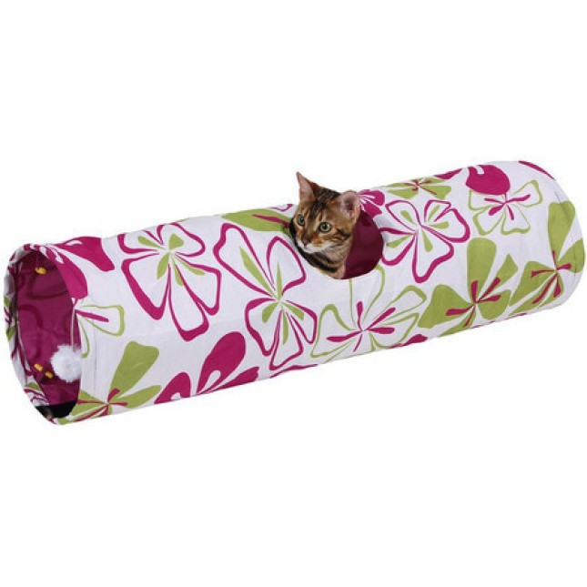 Kerbl Cat Tunnel Flower διασκεδαστικό παιχνίδι που είναι σίγουρο ότι θα απολαύσει η γάτα σας Kerbl Cat Tunnel Flower διασκεδαστικό παιχνίδι που είναι σίγουρο ότι θα απολαύσει η γάτα σας