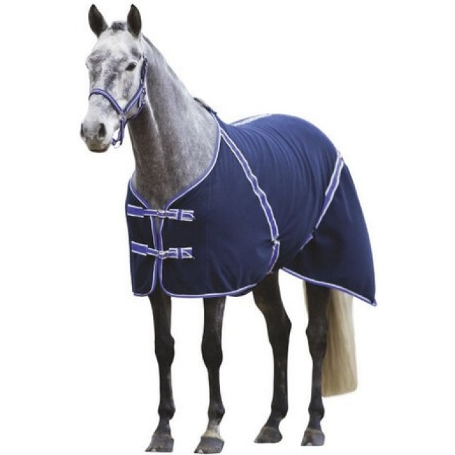 Covalliero Fleece κουβέρτα RugBe Classic σκούρο μπλε/ βιολετί,εξαιρετικά ελαφρύ Covalliero Fleece κουβέρτα RugBe Classic σκούρο μπλε/ βιολετί,εξαιρετικά ελαφρύ