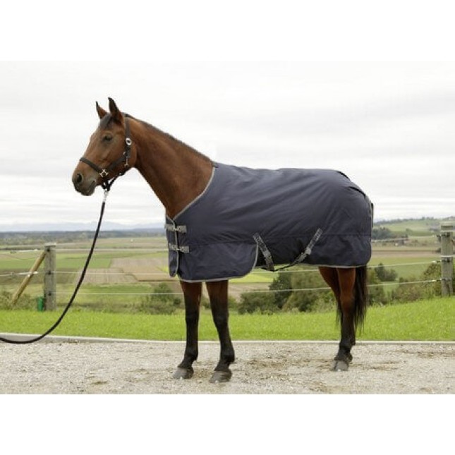 Covalliero κουβέρτα RugBe IceProtect 300, μπλε/γκρι Covalliero κουβέρτα RugBe IceProtect 300, μπλε/γκρι
