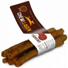 Chewllagen λιχουδιές σκύλων mini roll γεύση βοδινό με βάση 100% κολλαγόνο 12,5cm (1 τεμ)